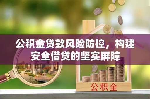 威县公积金贷款风险防控，构建安全借贷的坚实屏障