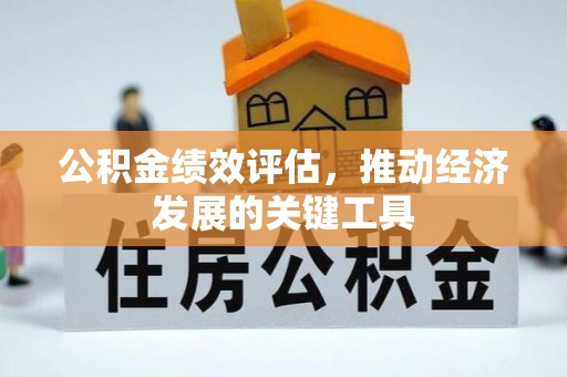 威县公积金绩效评估，推动经济发展的关键工具