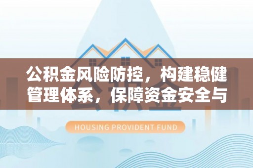 威县公积金风险防控，构建稳健管理体系，保障资金安全与高效利用