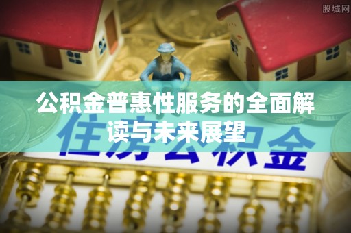 威县公积金普惠性服务的全面解读与未来展望