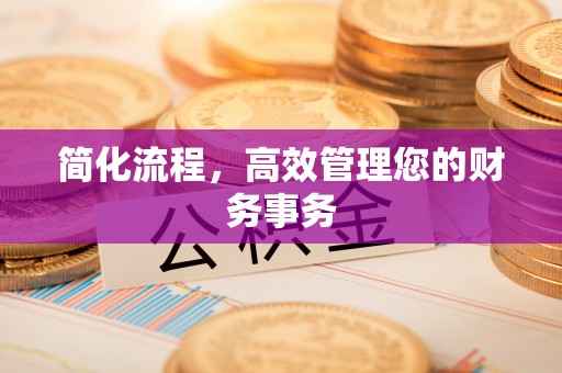 威县简化流程，高效管理您的财务事务