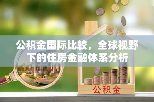 威县公积金国际比较，全球视野下的住房金融体系分析